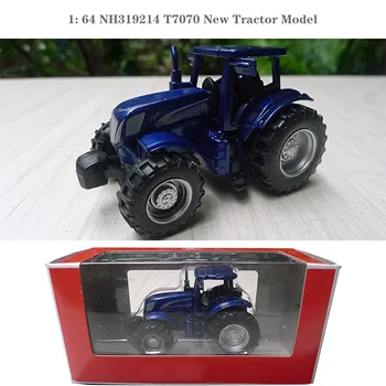 1: 64 NH319214 T7070 Új Traktor Modell Mezőgazdasági jármű modell Alufelni Gyűjtemény Modell