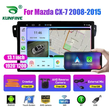 13.1 hüvelyk autórádió Mazda CX-9 2007-2015-re Autós DVD-GPS-Navigációs Sztereó Carplay 2 Din Központi Multimédia Android Auto