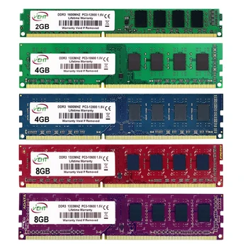 50/100 DDR3 RAM 4G 8G Ram Memoria PC3 1333Mhz 1600 mhz-es Asztali Memória PC3-12800U 240PIN 1,5 V-os DIMM RAM Asztali 4G DDR3 8G 2G