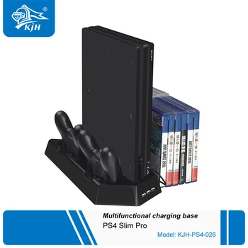 A PS4 Slim PS4 Pro Játék Konzol Jogosult Játékos Függőleges Konzol Állvány Dock Bázis Konzol a Playstation 4 Tartozékok