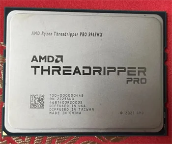 AMD Ryzen Threadripper PRO 5945WX 4.1 12 Ghz-es Core/24 Szál L3 Gyorsítótár 64 MB TDP 280W sWRX8 Akár 4.5 GHz-es Munkaállomás Processzor