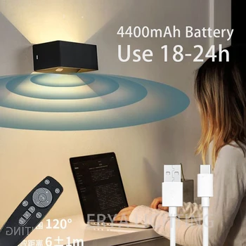 Az emberi Test Érzékelő Falra Este USB Újratölthető Fali Lámpa Lámpa Vezeték nélküli az Éjjeli Hálószoba, Folyosó, Fali Lámpák Haza
