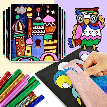 DIY Rajzfilm Mágikus Átutalás Festmény Kézműves Gyerekeknek Kézműves Játékok Gyerekeknek Kreatív Oktatási, Tanulási Rajz Játékok