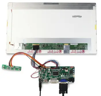 Eredeti HDMI+DVI+VGA LCD Vezérlő Vezető Testület Monitor Készlet M101NWT2 R2 Ingyenes szállítás