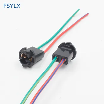 FSYLX T10 Foglalat W5W 501 505 507 Ék Izzó Jogosultja Socket 194 186 Autó LED 501 T10 foglalat izzó adapter csatlakozó