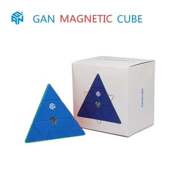 GAN Pyraminx M 3x3 Mágneses Bűvös Kocka Stickerless Szakmai Puzzle Oktatási Játékok GAN Piramis 3x3 M Cubo Magico Gyerek Játékok