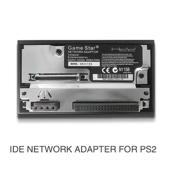 Hordozható Konzol Hálózati Kártya Adapter SATA/IDE Interfész, Párhuzamos, Hálózati Kártya 2.5/3.5 Hüvelykes SATA HDD Játék Tartozékok PS2