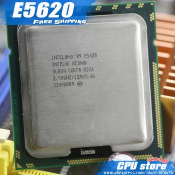 Intel Xeon E5620 PROCESSZOR processzor /2,4 GHz /LGA1366/12MB /L3 Cache/Quad-Core/ szerver CPU Ingyenes Szállítás,vannak, eladni E5630 CPU