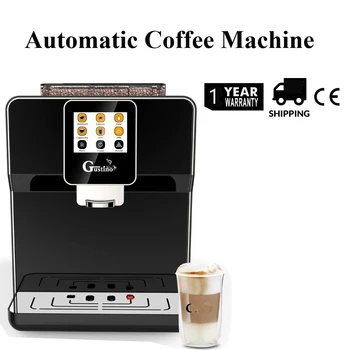 LED Kijelző All-in-one Kávé Gép Professzionális Kávéfőző a Daráló Cappuccino Amerikai 220V/110V