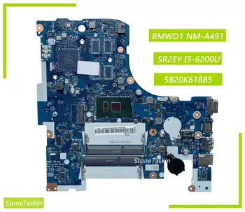 Legjobb ár-Érték 5B20K61885 a Lenovo Ideapad 300-17ISK Laptop Alaplap BMWD1 NM-A491 SR2EY I5-6200U DDR3 100% - ban Tesztelt