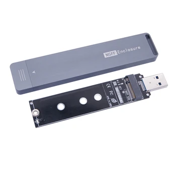 M2 SSD Esetben Adapter SSD Burkolat Alumínium M. 2 Burkolat Doboz M. 2 USB 3.1 SSD Adapter B+M Billentyű NGFF SATA-ssd Merevlemez