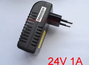 Magas Minőségű 1db DC 24V 1A Fali Csatlakozó POE Injektor Ethernet Adapter IP-Telefon / Kamera Tápegység 24V1000mA