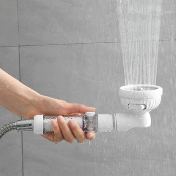 Magas Nyomás Kézi Zuhany, Mosdó Spray zuhanyfej 3 Spray Mód Állítható víztakarékos Fürdőszoba Zuhany Eszköz