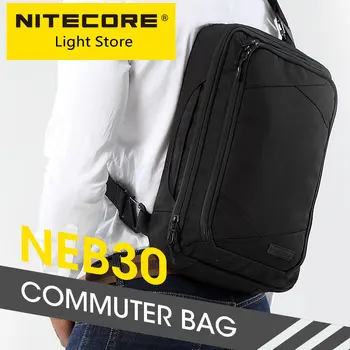 NITECORE NEB30 Férfi válltáska Alkalmi Kors Táskák Utazás Commter Bussines Parittya Táska 600D Carry-on Csomag 14 Lapto Tabletta
