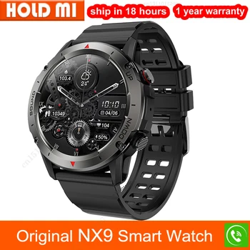 NX9 Intelligens Karóra Férfi 2023 Új Bluetooth Hívja 24 órás pulzusszám Érzékelő IP68 Vízálló 400mah Sport Tracker Smartwatch Andriod