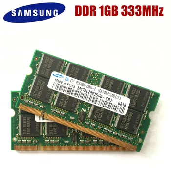 SAMSUNG SEC DDR DDR1 1GB 333MHz PC-2700S 1G notebook Laptop memória RAM SODIMM 333 az intel az amd PC2700S