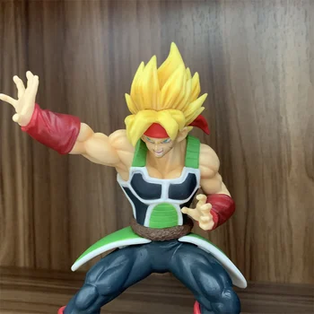 Szerető Dragon Ball Z Bojtorján Super Saiyan Arany Haja Ábra DBZ PVC Adatok Goku Vegeta Dermesztő Játékok, Ajándékok 19cm