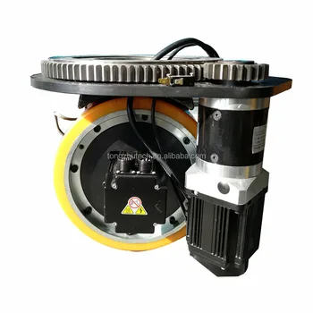 TZBOT Vízszintes Vezetés Egység AGV Meghajtó Kerék Steerable Vontatási Kerék RoboteQ Vezető