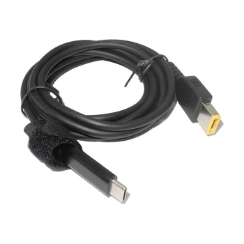 USB C Típus PD gyors töltő kábel 1.5 m töltőkábel Lenovo ThinkPad laptop töltő Típus C-DC jack adapter