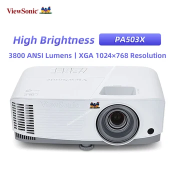 ViewSonic PA503X Projektor XGA 1024×768-as Felbontás 3800 Magas Lumen Fényerő DLP Videó Fürkész Otthoni vagy Irodai