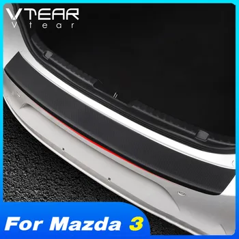 Vtear A Mazda 3 Bp 2020 2021Accessories Csomagtartó Ajtó, Párkány Papucs Protector Matrica Szénszálas Bőr Belső Módosítása