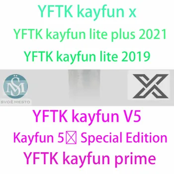 YFTK kayfun lite plusz 2021 sxk mini v3 v4 v5 v6 kayfun x prime dlc 52 Special Edition Lite Öt Gyalogok tartály, berendezések, valamint kábel