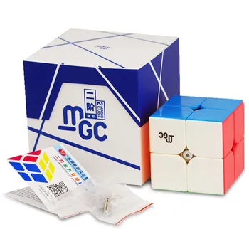 YJ MGC 2 2x2 M Mágneses Varázs Sebesség Kocka Stickerless Szakmai Fidget Játékok MGC 2 M Cubo Magico Puzzle