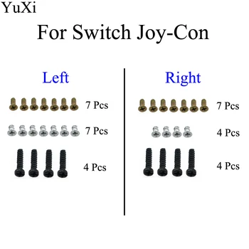 YuXi Teljes állítócsavar A Nintendo Kapcsoló Joy-Con NS NX Konzol Csere Csavar Szett