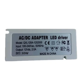ÚJ 10DB DC 12/24V 6 port áramellátás LED Driver 30W AC 100V 220V Világítás Transzformátor Adapter EU/US Plug LED Világítás